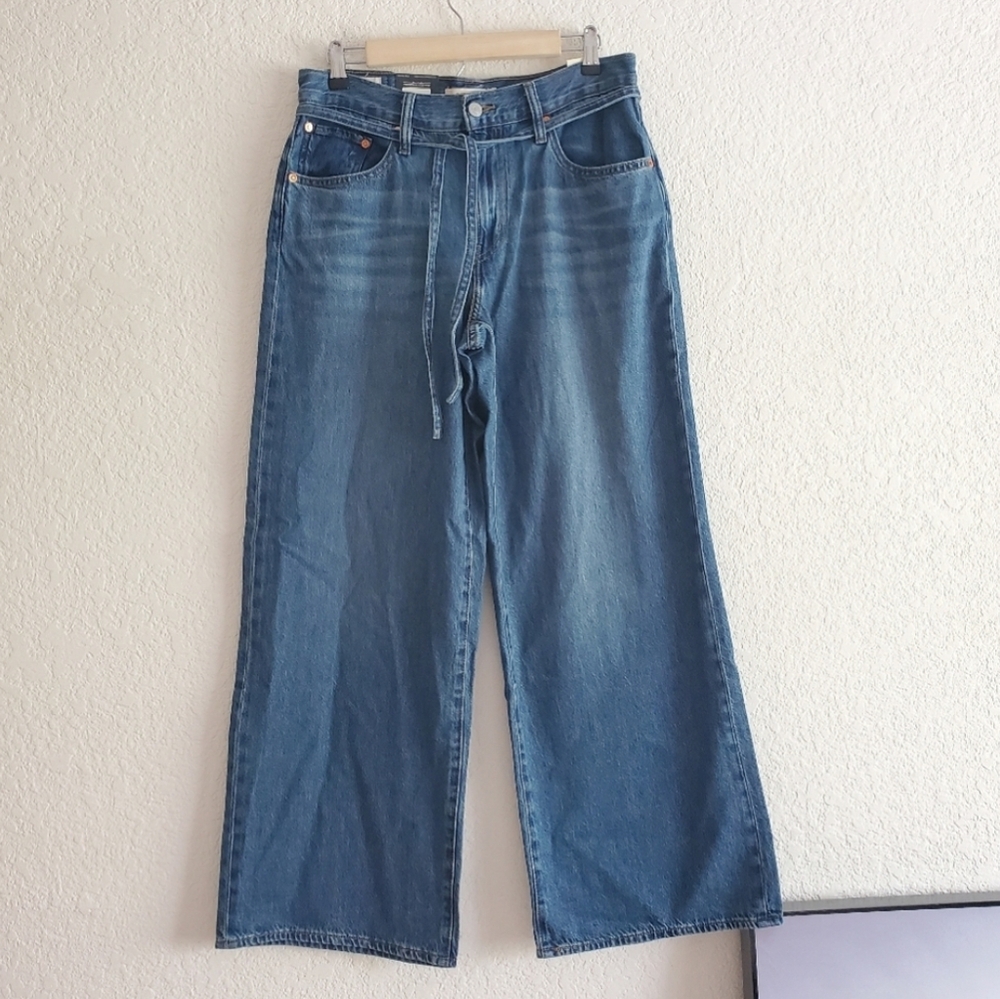 Levi's XL Straight Leg Jeans Size 24 - Picture 6 of 8